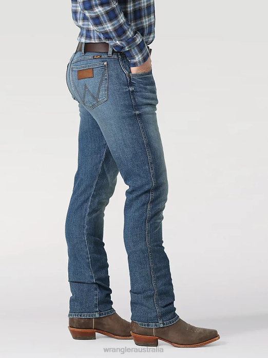 The Retro Premium Jean Slim Straight Men Wrangler RHXV73 Clothing Ansley (112317563)