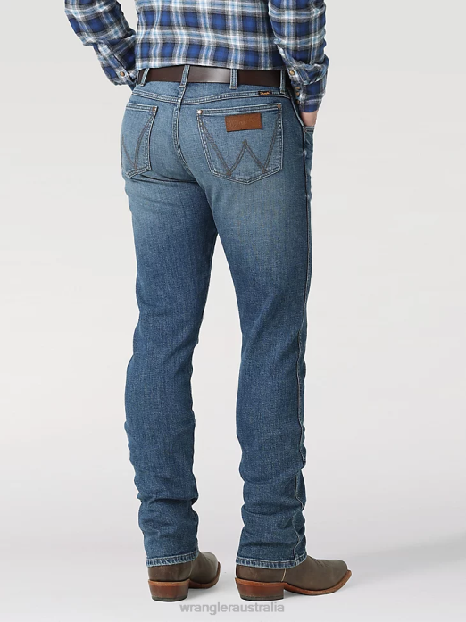 The Retro Premium Jean Slim Straight Men Wrangler RHXV73 Clothing Ansley (112317563)