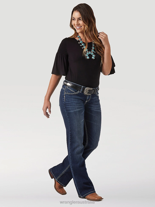 Ultimate Riding Jean - Shiloh Women Wrangler RHXV768 Clothing TA Wash (WRS40TA)