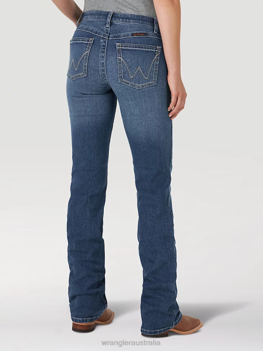 Ultimate Riding Jean Q-Baby Women Wrangler RHXV752 Clothing Briley (WRQ20JB)