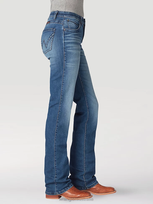 Ultimate Riding Jean Q-Baby Women Wrangler RHXV757 Clothing Ava (112321435)