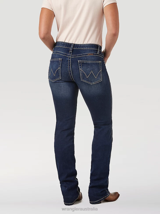 Ultimate Riding Jean Q-Baby Women Wrangler RHXV759 Clothing NR Wash (WRQ20NR)