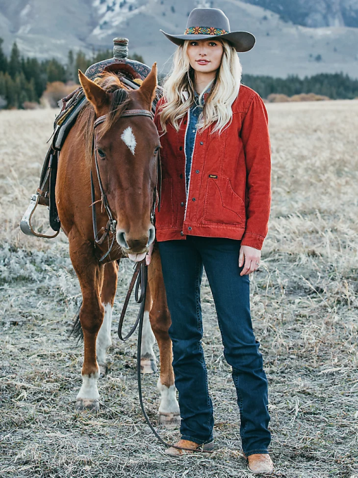 Ultimate Riding Jean Willow Women Wrangler RHXV783 Clothing Maggie (WRW60CM)