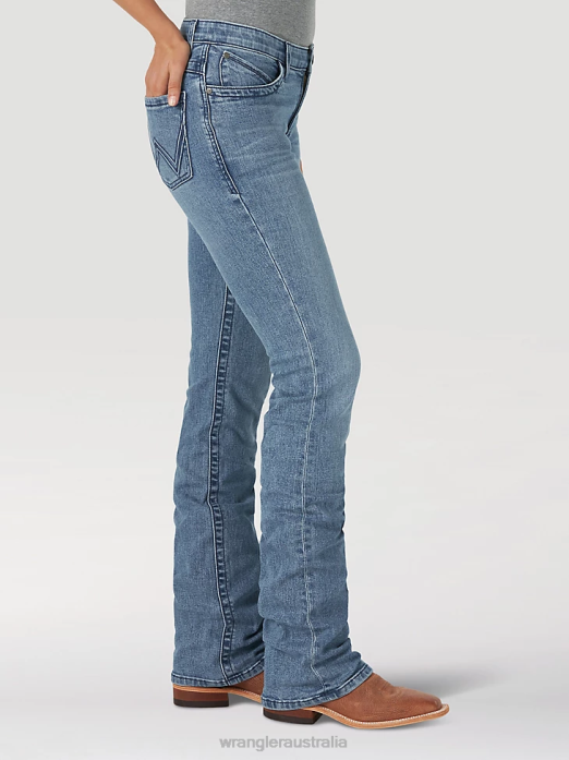 Ultimate Riding Jean Willow Women Wrangler RHXV792 Clothing Della (WRW60AD)