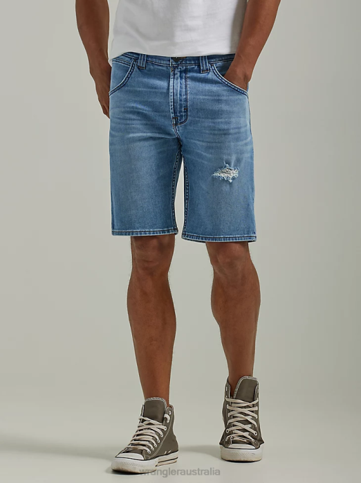 Unlimited Comfort Waistband Denim Short Men Wrangler RHXV589 Clothing Bodega (112336271)