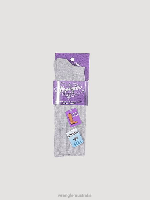 Western Boot Sock Women Wrangler RHXV926 Accessories Grey (SOW003G)