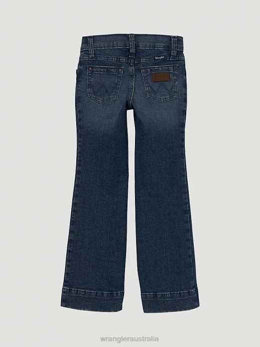 Wide Leg Trouser Jean Girls Wrangler RHXV1054 Clothing Sophia (112316685)