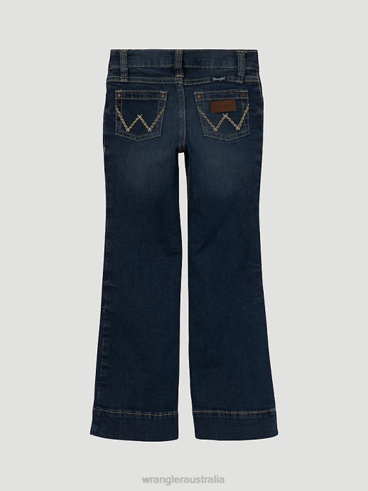 Wide Leg Trouser Jean Girls Wrangler RHXV1055 Clothing Samantha (112317081)