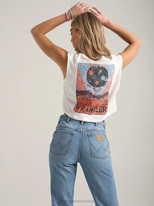 Wild West 603 Destructed Jean Women Wrangler RHXV778 Clothing Lost Control (112334567)