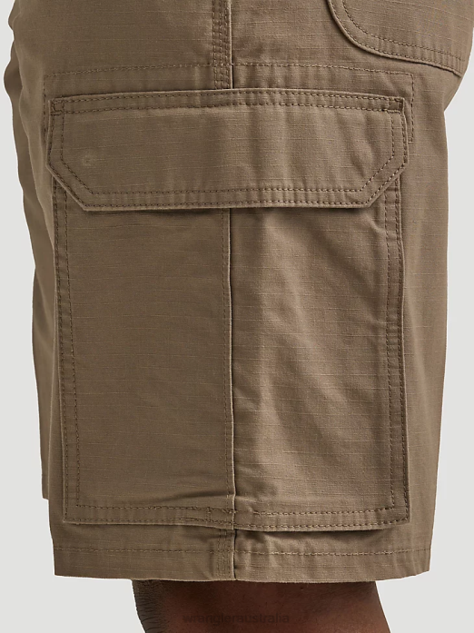 Workwear Ranger Cargo Short Men Wrangler RHXV602 Clothing Dark Khaki (112337741)