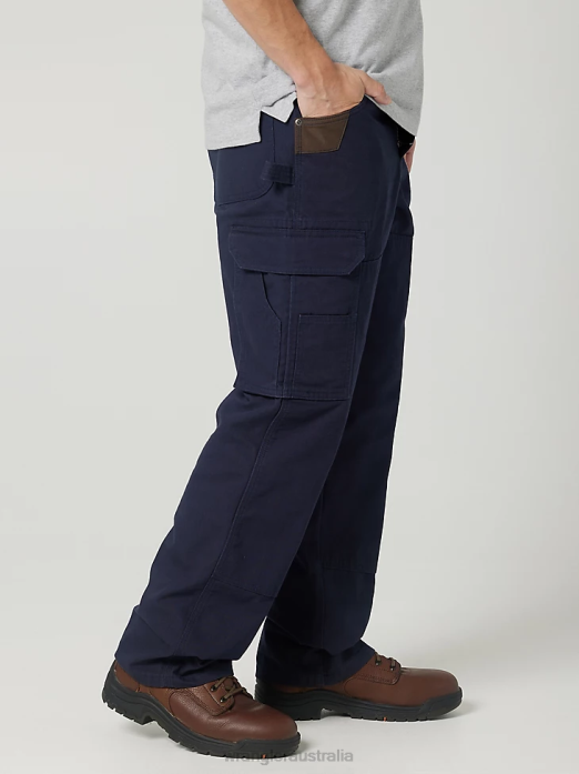 Workwear Ranger Pant Men Wrangler RHXV683 Clothing Dark Sapphire (112327490)