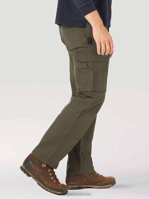 Workwear Ranger Pant Men Wrangler RHXV684 Clothing Loden (10WMWR1LD)