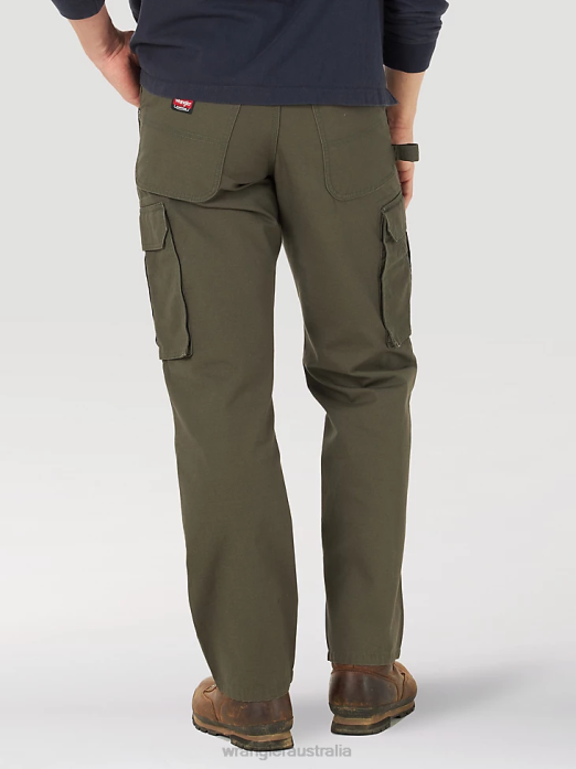 Workwear Ranger Pant Men Wrangler RHXV684 Clothing Loden (10WMWR1LD)