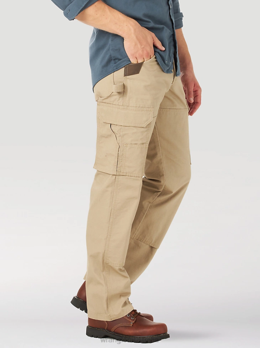 Workwear Ranger Pant Men Wrangler RHXV685 Clothing Golden Khaki (10WMWR1GK)