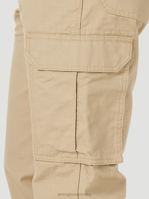Workwear Ranger Pant Men Wrangler RHXV685 Clothing Golden Khaki (10WMWR1GK)