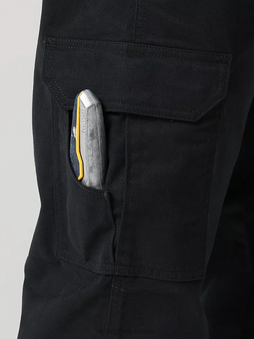 Workwear Twill Cargo Pant Men Wrangler RHXV689 Clothing Jet Black (112320218)