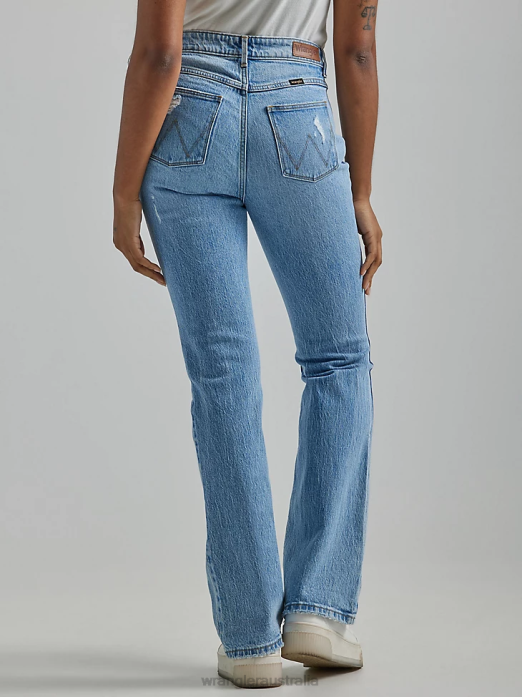 Worldwide 661 High Rise Wide Leg Jean Women Wrangler RHXV771 Clothing Preloved (112334587)