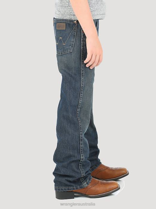 Retro Bootcut Jean Boys Wrangler RHXV943 Clothing Night Sky (BRT20NS)