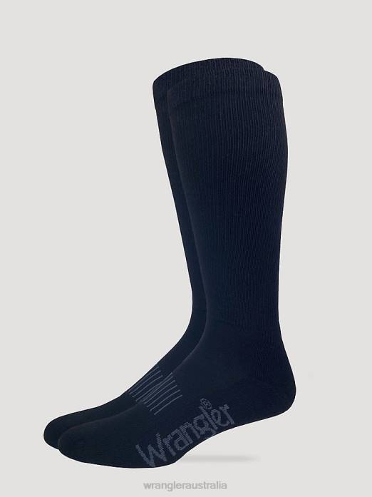Classic Boot Sock Men Wrangler RHXV726 Accessories Black (SOC002B)