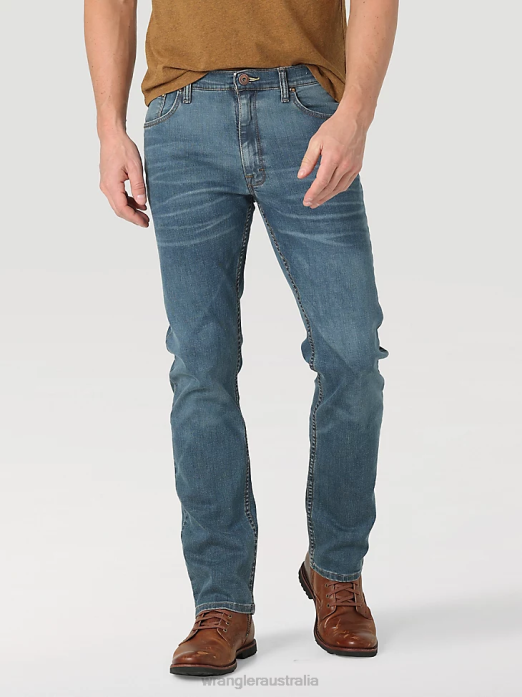 Free To Stretch Straight Fit Jean Men Wrangler RHXV155 Clothing Caplan (112326614)