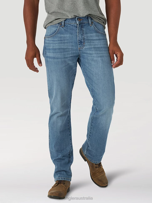 Slim Straight Jean Men Wrangler RHXV179 Clothing Drake (MGW88DK)
