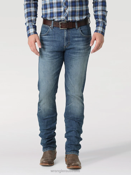 The Retro Premium Jean: Slim Straight Men Wrangler RHXV73 Clothing Ansley (112317563)