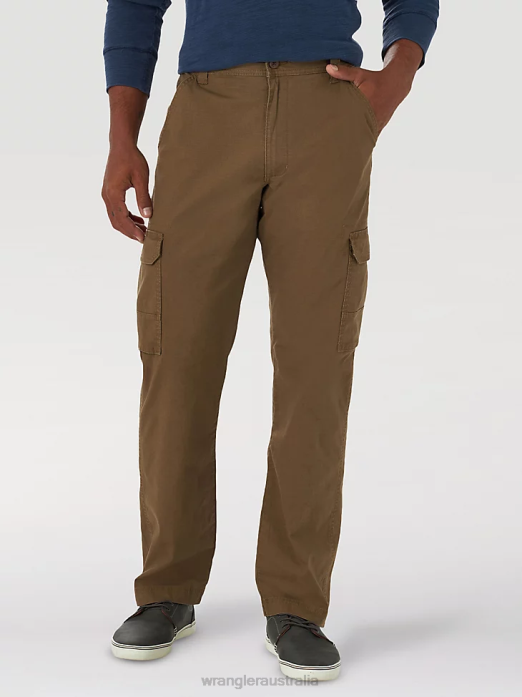 Cargo Pant Men Wrangler RHXV213 Clothing Bronze (10MGW90BO)