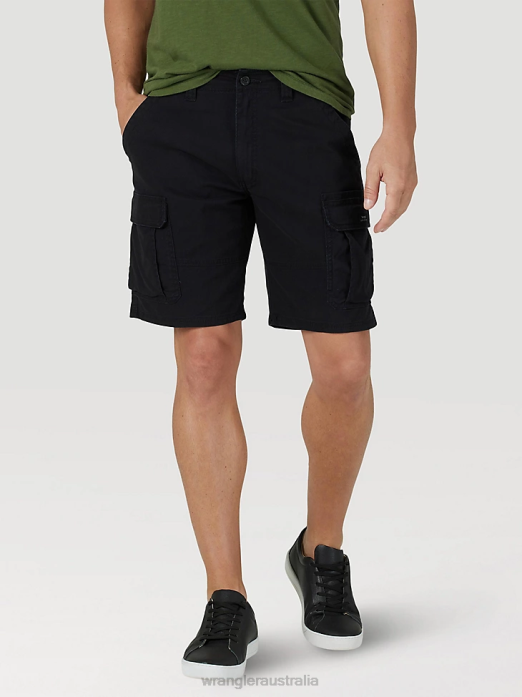 Five Star Premium Cargo Short Men Wrangler RHXV512 Clothing Black (112314939)
