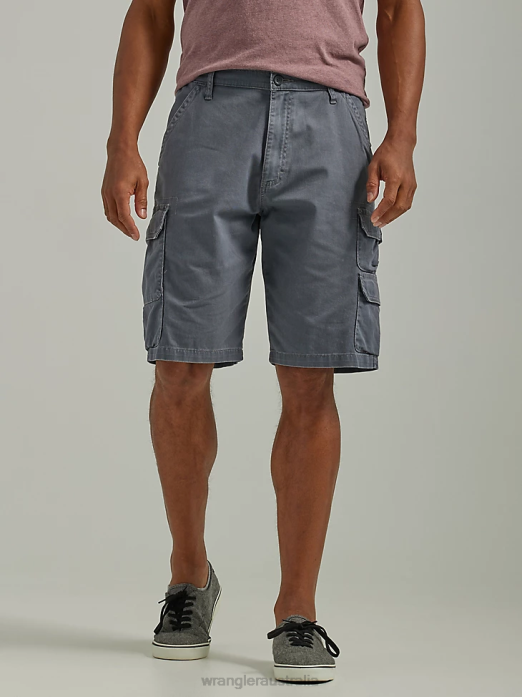 Five Star Premium Stacked Cargo Short Men Wrangler RHXV530 Clothing Pewter (112336362)