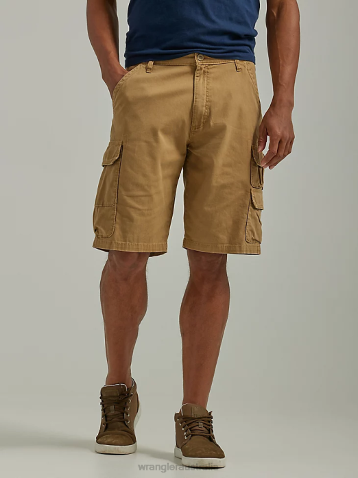Five Star Premium Stacked Cargo Short Men Wrangler RHXV532 Clothing Acorn (112336365)