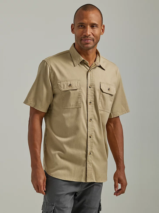 Epic Soft Flex Shirt Men Wrangler RHXV354 Clothing Twill (112330683)