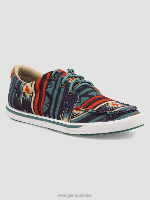 Southwestern Print Low Top Sneaker Women Wrangler RHXV930 Footwear Multi (112318571)